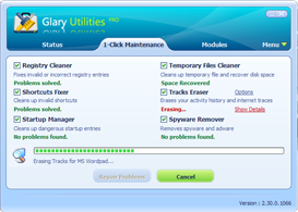 Glary Utilities Pro Screenshots - Repair Registry