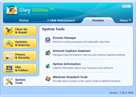 Glary Utilities Pro Screenshots - System Tools
