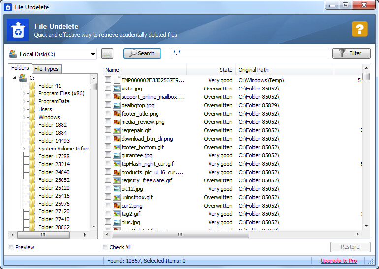 Windows 7 Glary Undelete 5.0.1.19 full