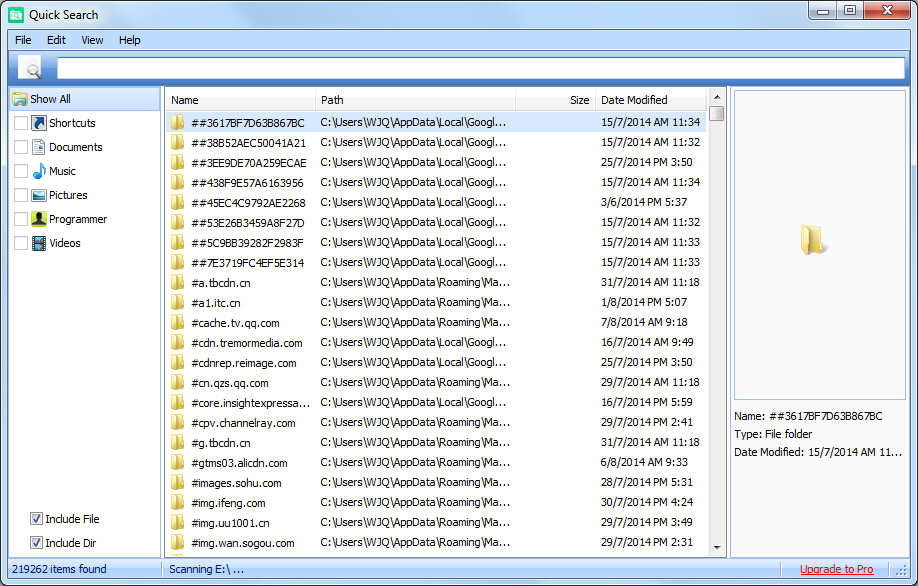 Windows 8 Quick Search 5.0.1.53 full Windows 8 Quick Search full