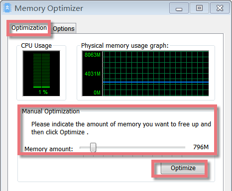 Memory Optimizer – Glarysoft Knowledge Base image.