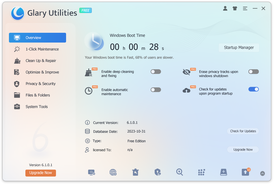 Windows 8 Glary Utilities 6.10 full Windows 8 Glary Utilities full